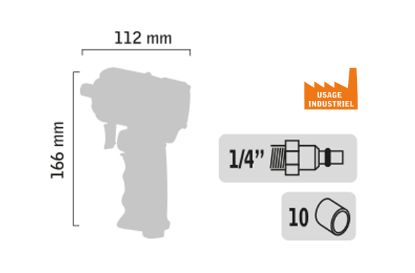 Clé à chocs 1/2″ – PAOLI