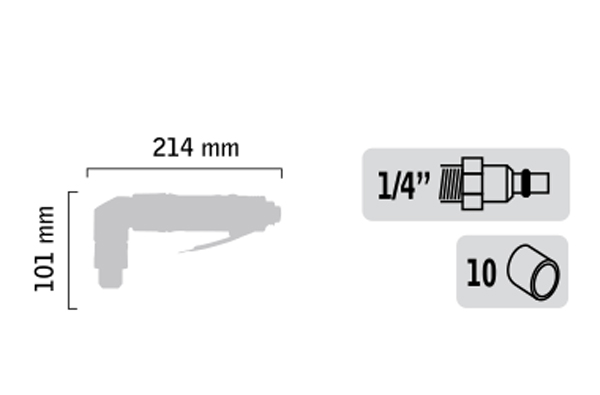 Perceuse d’angle