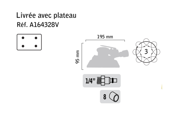 Ponceuse à patin 75 X 100