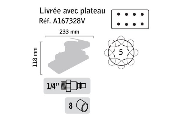 Ponceuse à patin 92 X 178