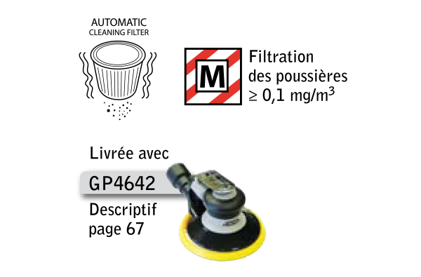 Centrale d’aspiration classe M