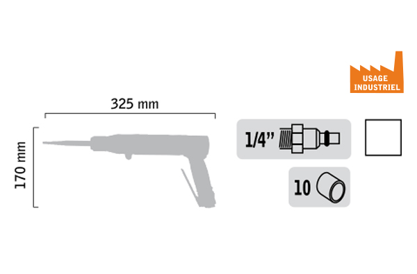 Burineur Pistolet