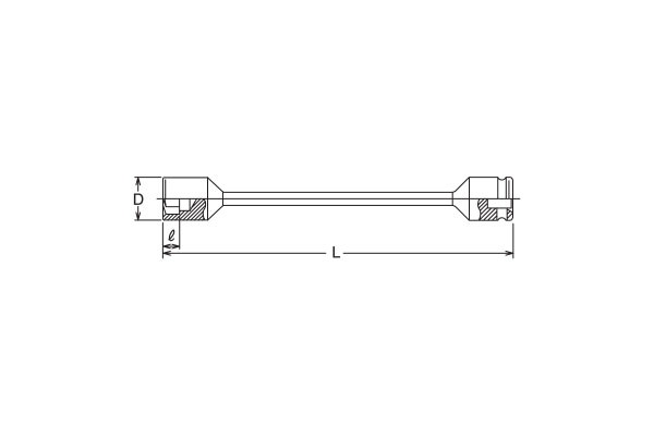 Douilles de torsion 3/4″