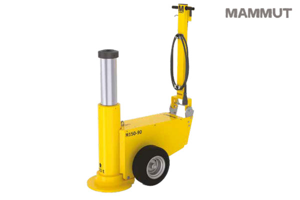 |Cric oléopneumatique spécifique pour engins de carrière et mine - capacité : 150/90 t - M150/90||
